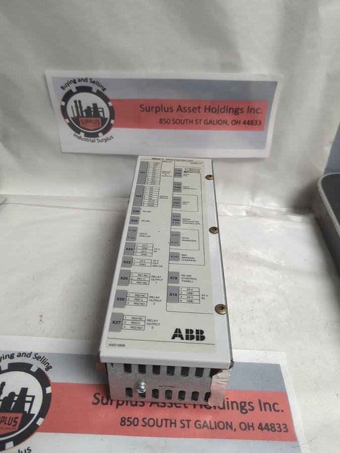 Used ABB,NDCU-11,NAMC-11 DRIVE CONTROLLER UNIT PRE-OWNED