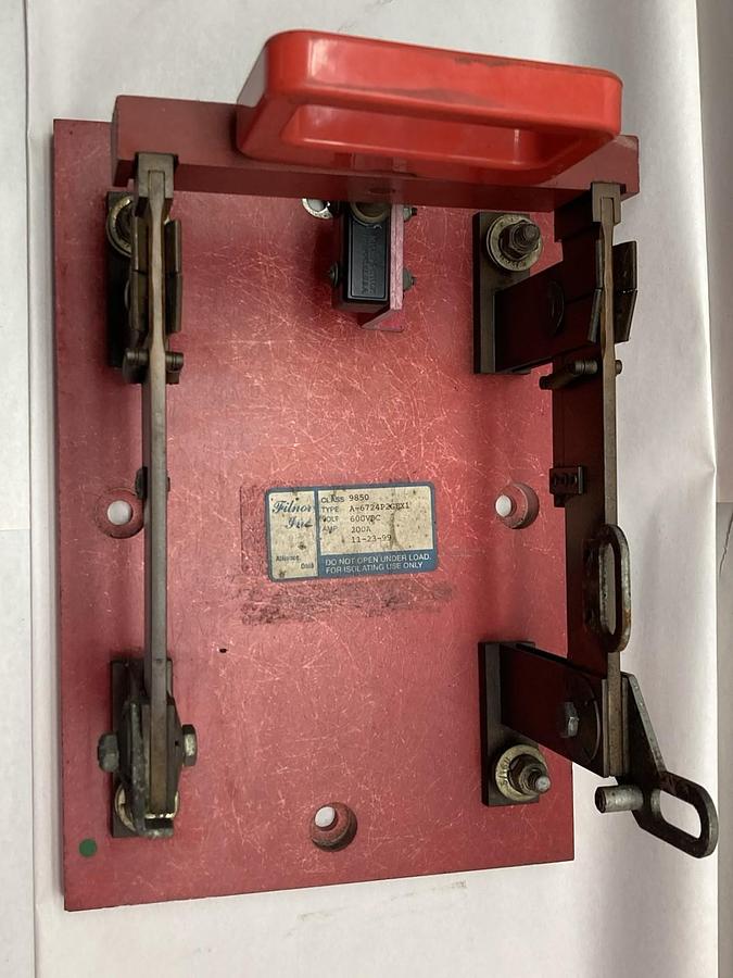Used Filnor inc,A-6724P2GEX1,Knife Switch 200A
