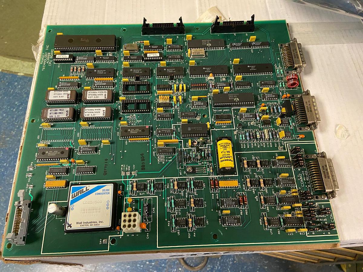 Used Ramsey,AC8000 SCH D07110A-E104,REV C CPU Board