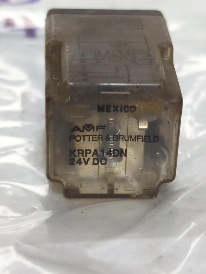 Used P&B,KRPA14DN,PLUG IN RELAY 11-PIN LOT OF 2 PRE-OWNED