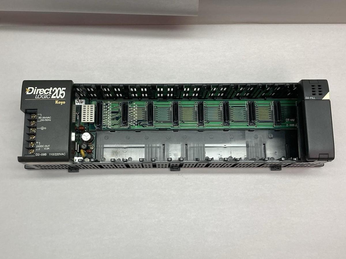 Koyo,D2-09B,Direct Logic 205,PLC Base Unit Rack