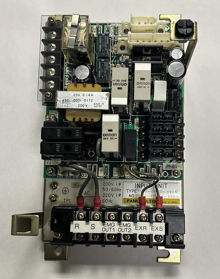 Used FANUC,A14B-0076-B104,POWER INPUT UNIT