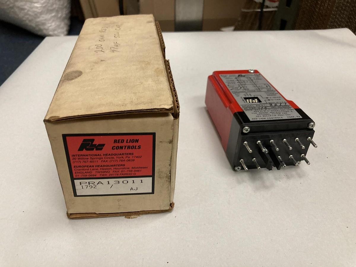 Used Red Lion,PRA1-3011,Relay Module