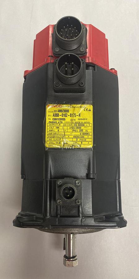 Used FANUC,A06B-0162-B175-R,AC SERVO MOTOR