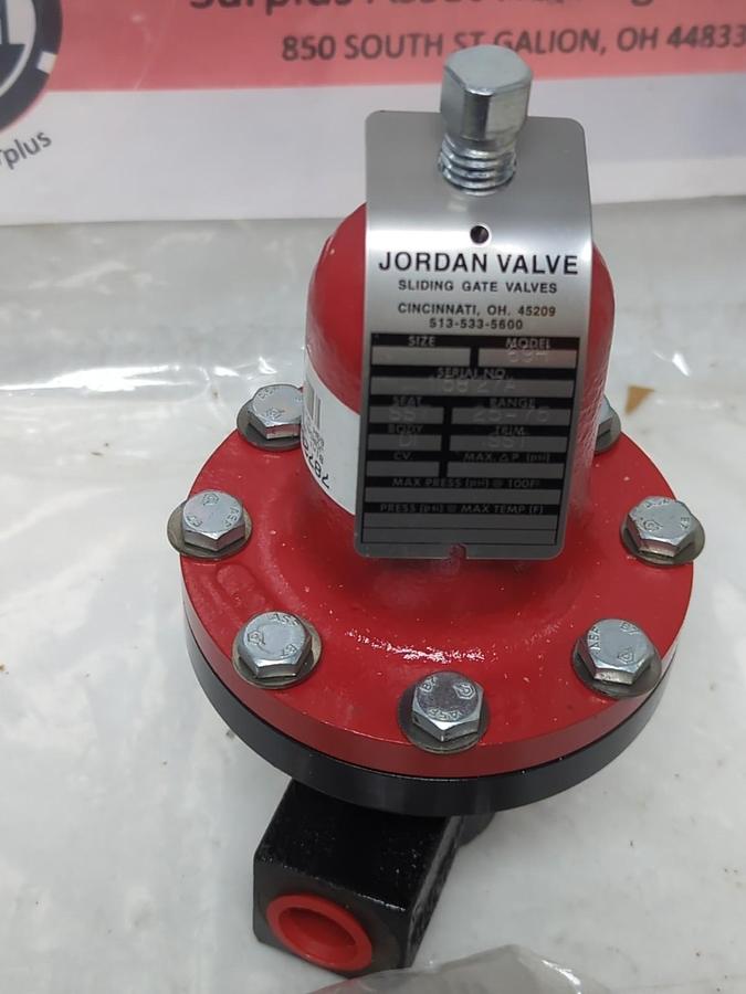 JORDAN VALVE,69H,SLIDING GATE VALVE RANGE 25-75 BODY DI SEAT SST TRIM SST NOS