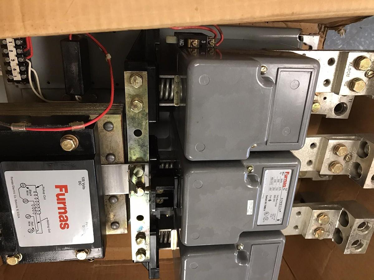 Used Furnas,4DMB32AF,Magnetic Contactor Size 6 Series B NOS