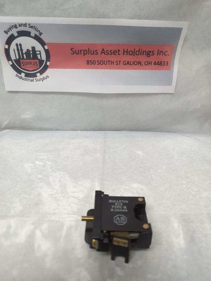 Used ALLEN BRADLEY,X-36444,OVERLOAD RELAY PRE-OWNED