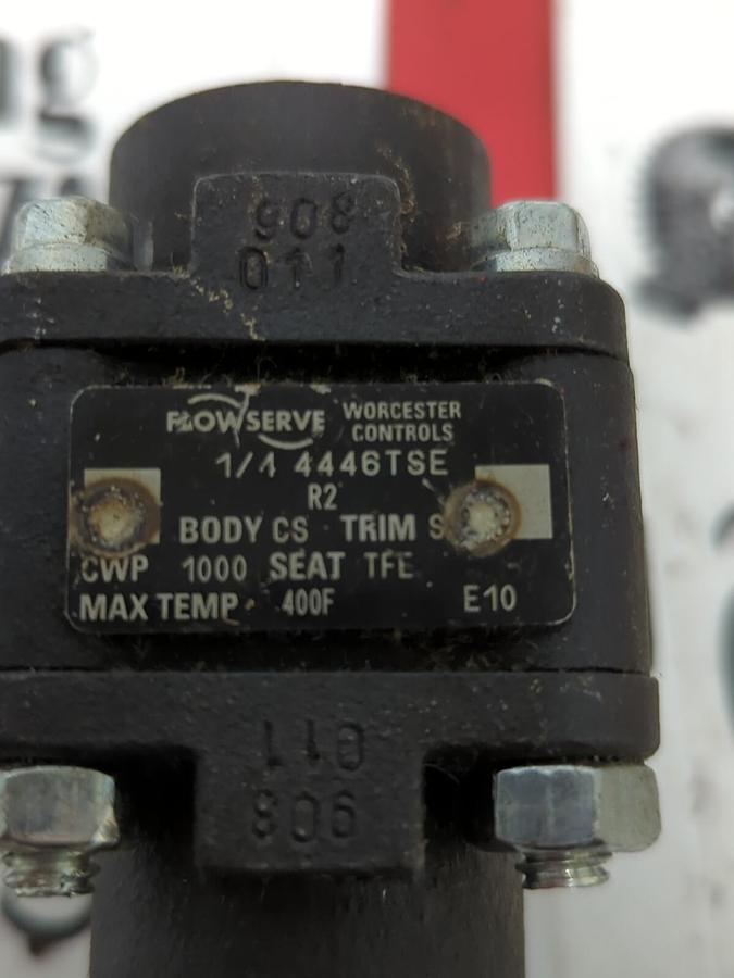 WORCESTER CONTROLS FLOWSERVE,4446TSE R2,1/4 INCH  BALL VALVE NOS