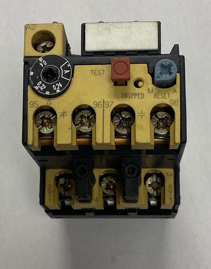 ALLEN BRADLEY,193-BSA-35,OVERLOAD RELAY 0.24-0.4 AMP NOS