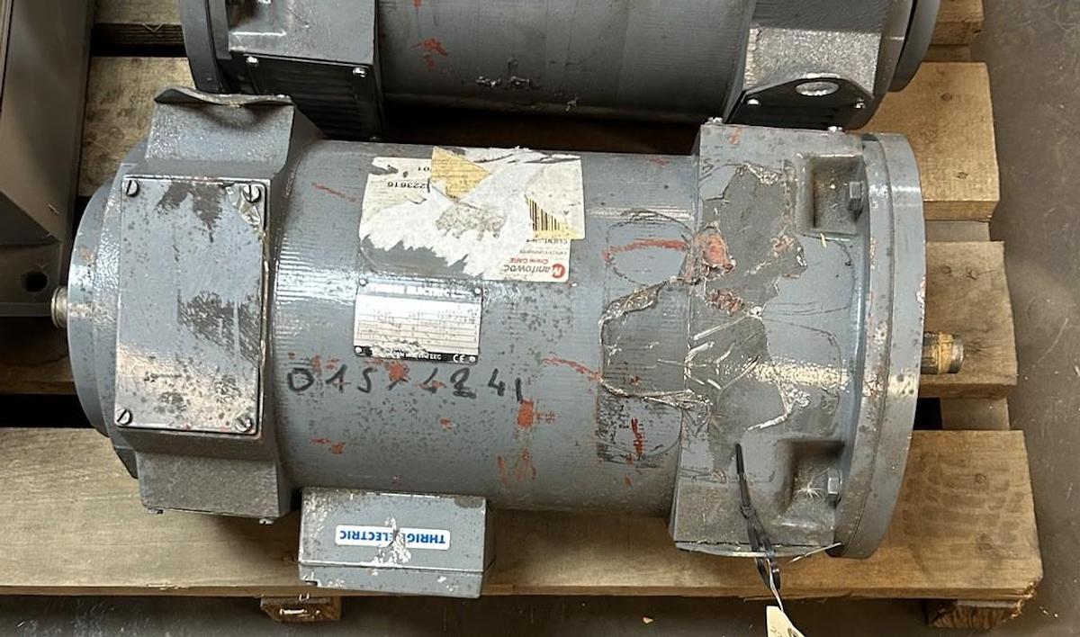 Used THRIGE ELECTRIC,LAK-132B,DC MOTOR 8.6WK 220V 1300RPM