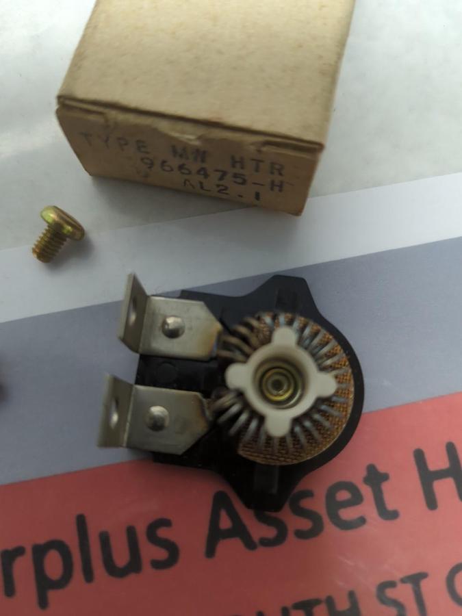 WESTINGHOUSE,966-475-H,TYPE MW OVERLOAD THERMAL HEATER RELAY LOT OF 5 NOS