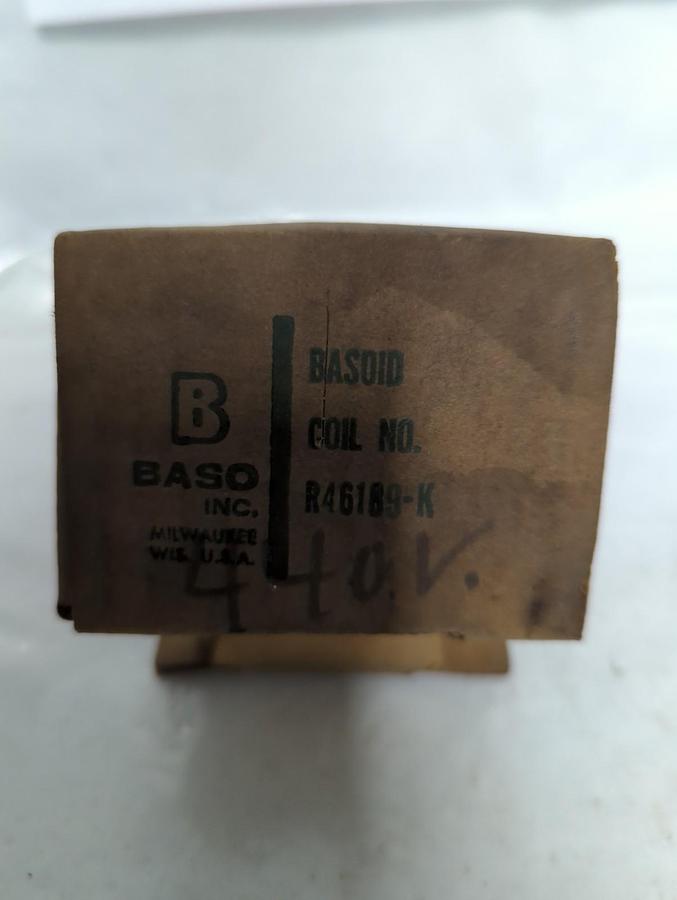 BASO,R46189-K,BASOID COIL REPLACEMENT 440V .030A 9W G-LP 1/2PSI NOS