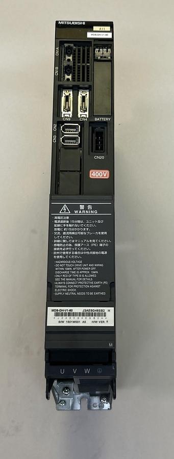 Used MITSUBISHI,MDS-DH-V1-80,AC SERVO DRIVE 4.5KW