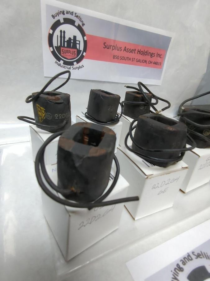 Used GENERAL ELECTRIC,22D2G4,COIL LOT OF 6 PRE-OWNED