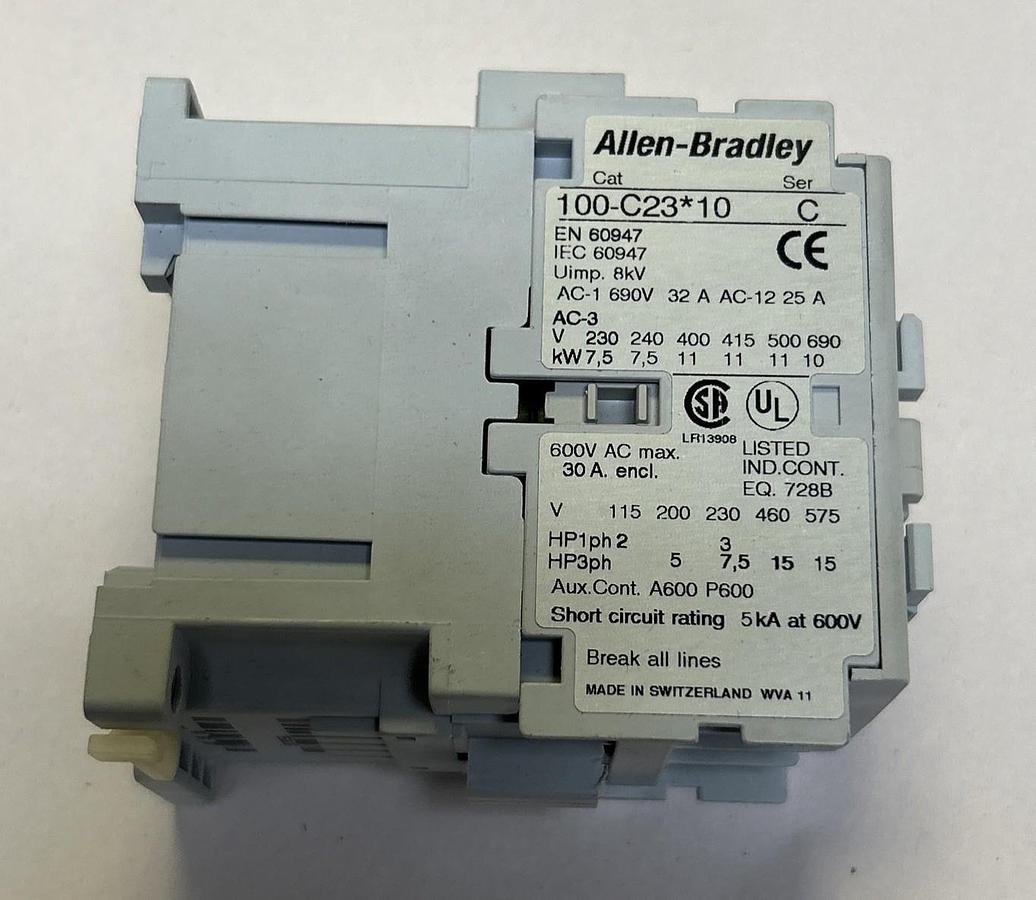 Used ALLEN BRADLEY,100-C23*10,CONTACTOR