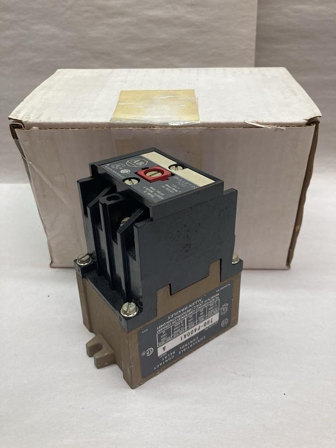 Used Allen-Bradley,700-P400A1,Convertible Contact Control Relay