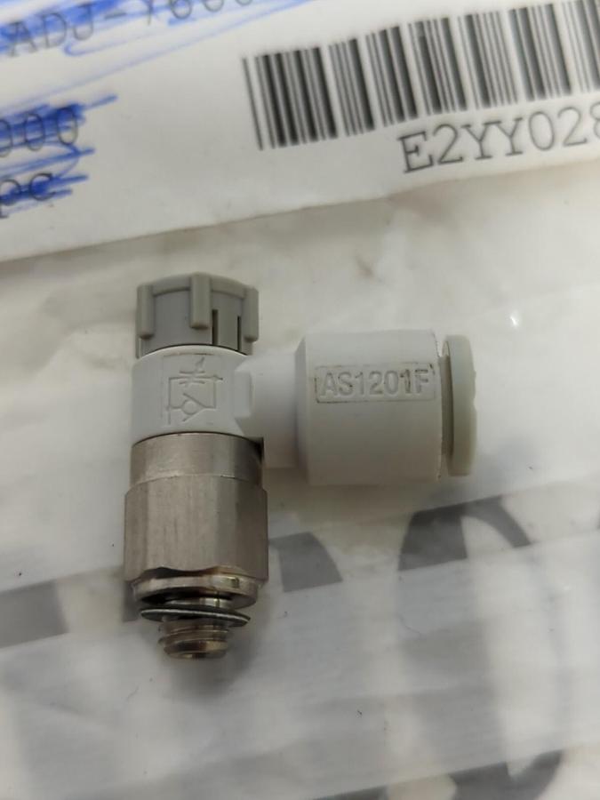 SMC,AS1201F,SPEED CONTROL AIR FITTING NOS