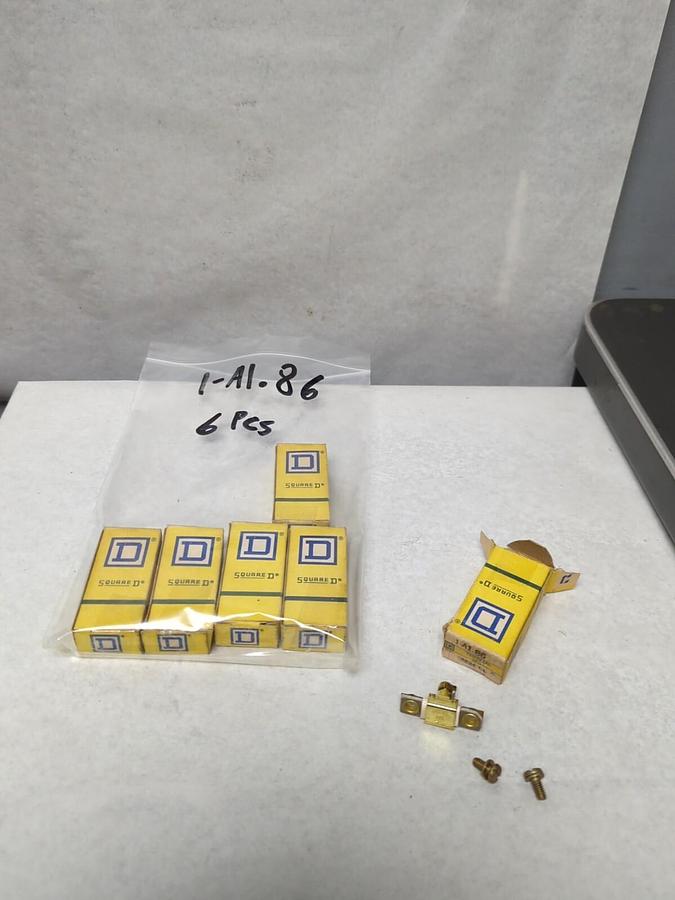 SQUARE D,A1.86,THERMAL OVERLOAD HEATER ELEMENT LOT OF 6 NOS