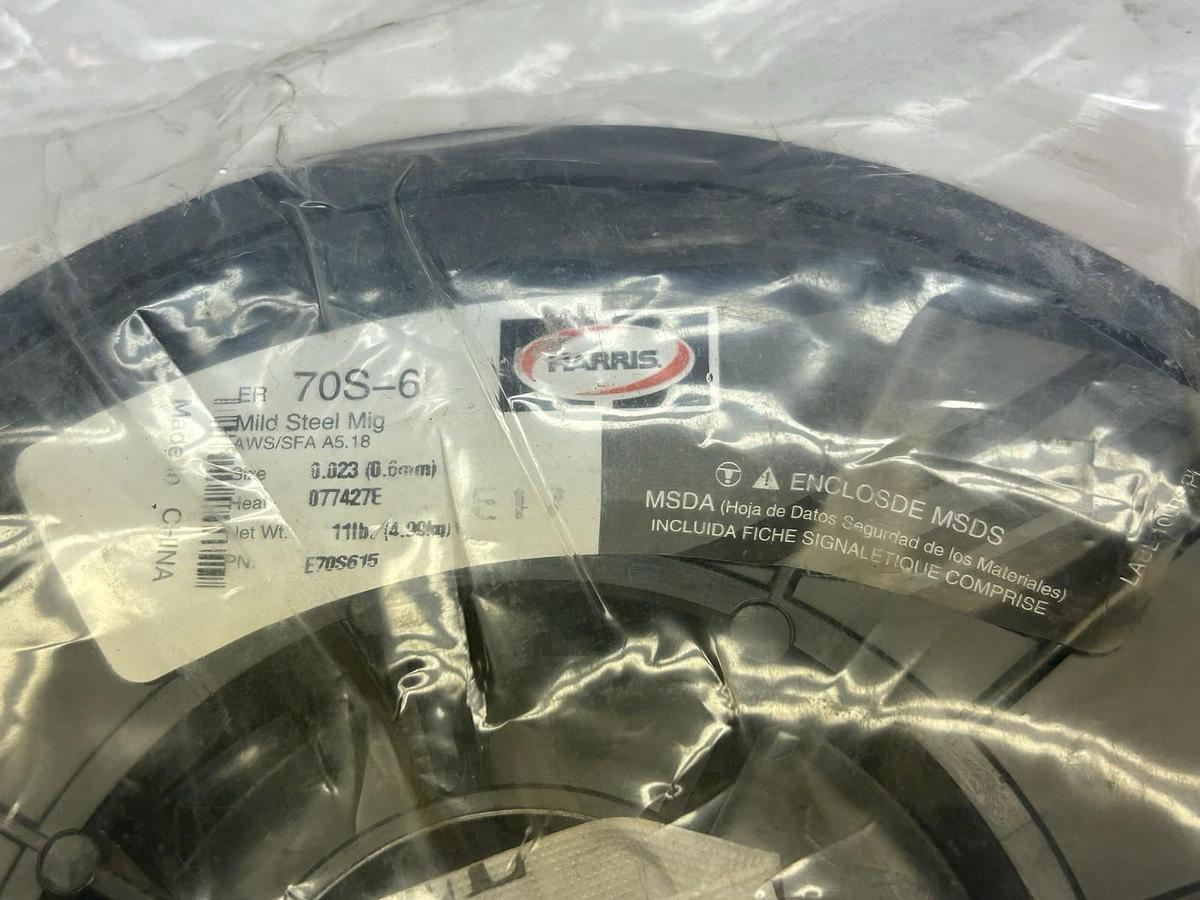 Harris,ER 70S-6,MIG Welding Wire Steel Spool Size 0.023 (0.6mm)