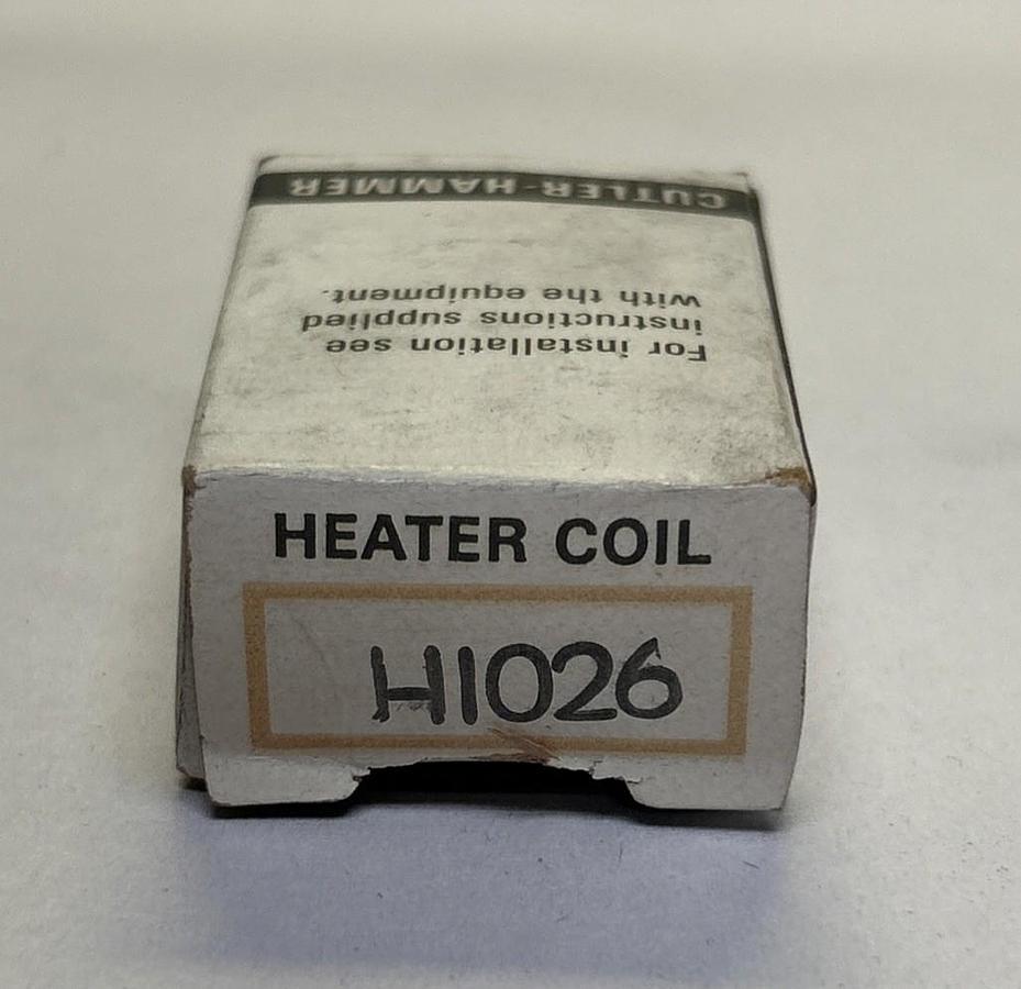 CUTLER-HAMMER,H1026,THERMAL OVERLOAD HEATER NOS