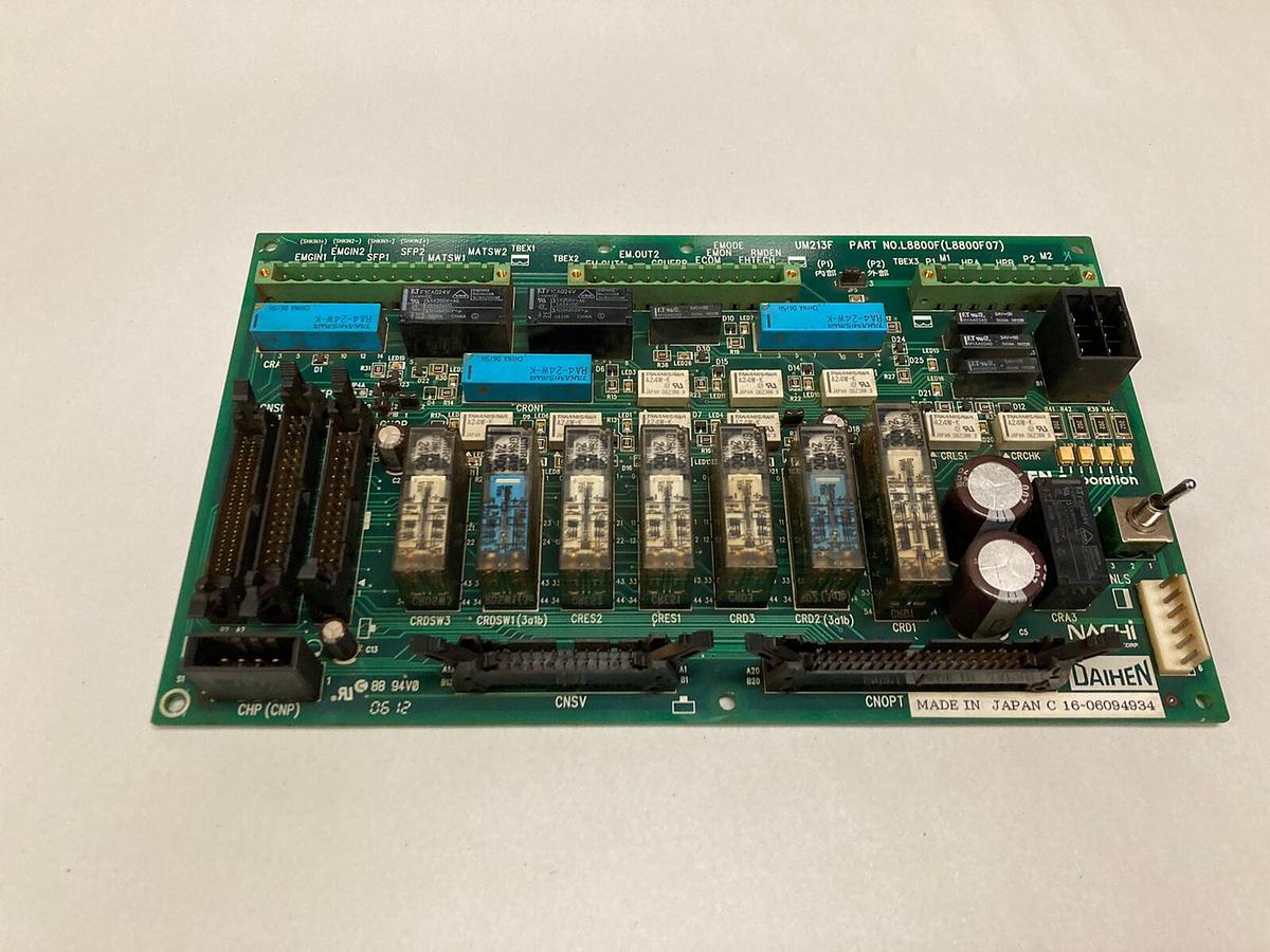 Used Nachi Daihen,OTC L8800F L8800F07,System Sequence Board