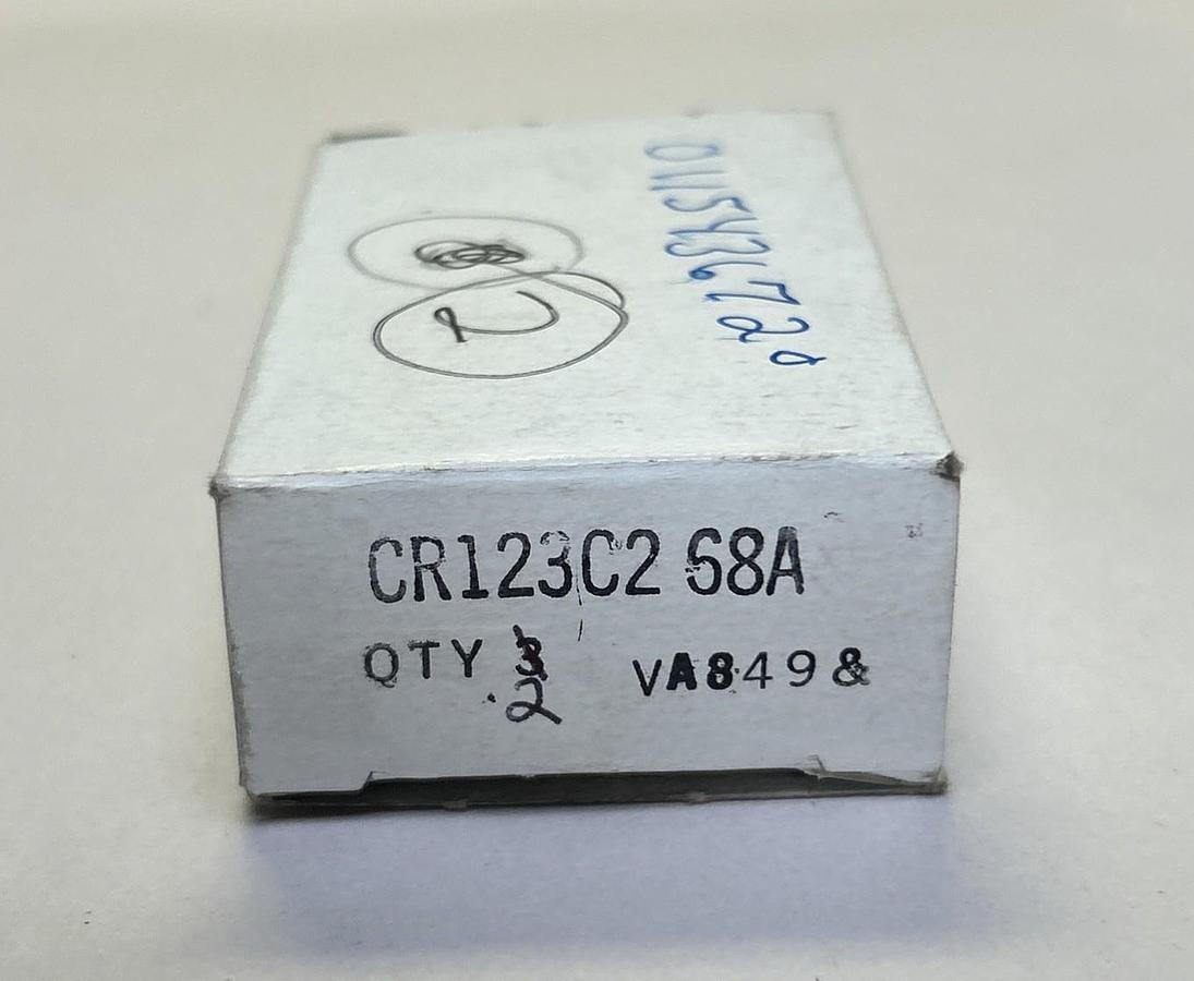 GENERAL ELECTRIC,CR123C268A,THERMAL OVERLOAD HEATER LOT OF 2 NOS