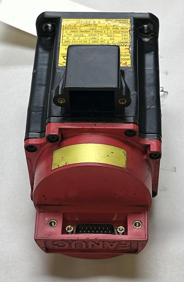 Used FANUC,A06B-0371-B075,AC SERVO MOTOR 2.5A 90V 3000RPM