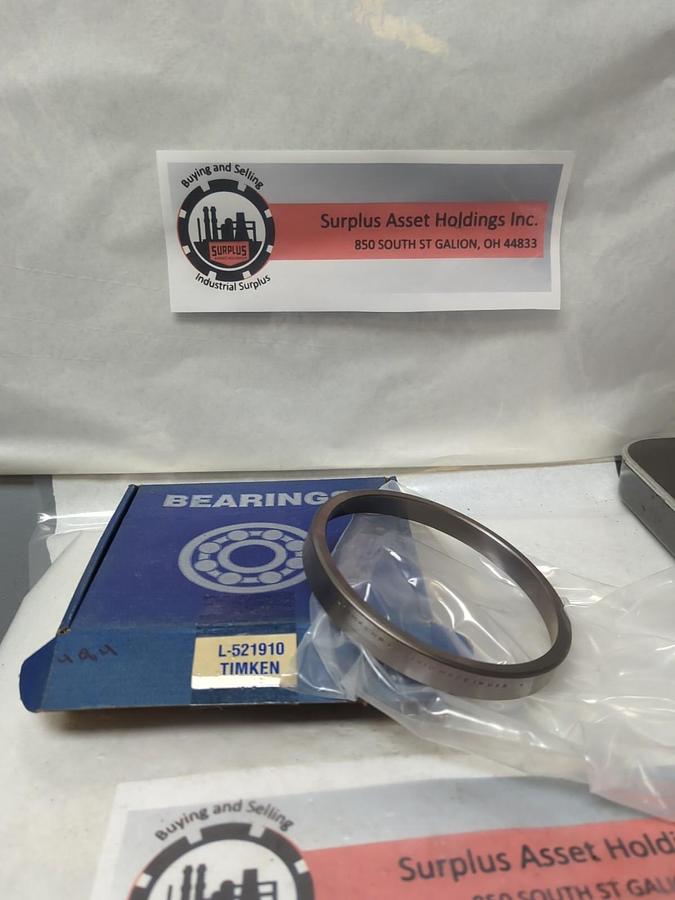 TIMKEN,L521910,ROLLER BEARING CUP NOS