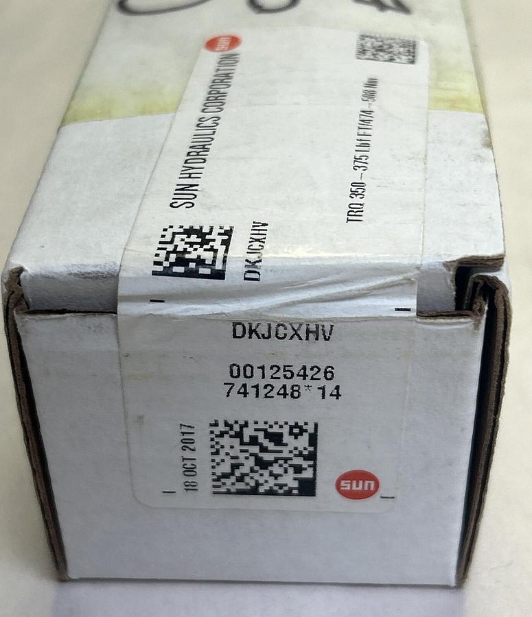 Used SUN HYDRAULICS,DKJCXHV,CARTRIDGE NEW