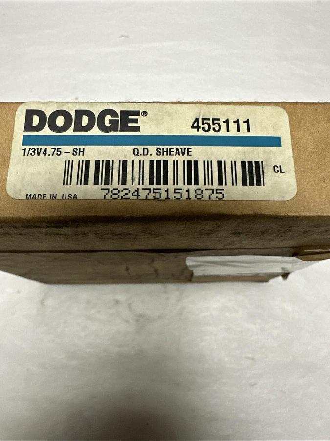 Used Dodge,455111,1/3V4.75-SH,OD Sheave