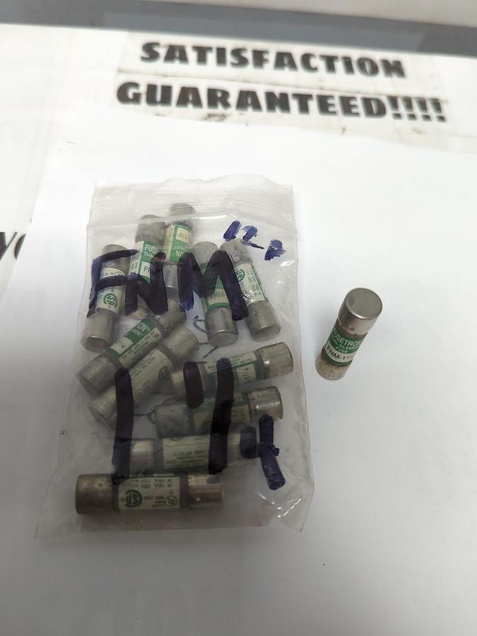 COOPER BUSSMANN,FNM 1-1/4,FUSETRON FUSES LOT OF 12 NOS