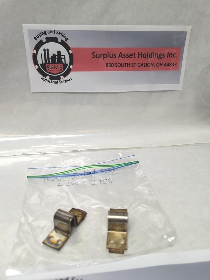 Used SYLVANIA,L135,OVERLOAD HEATER ELEMENT LOT OF 2 PRE-OWNED