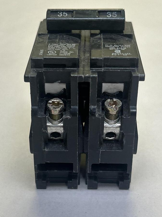 Used SIEMENS,Q235,CIRCUIT BREAKER 35A 120/240V 2P