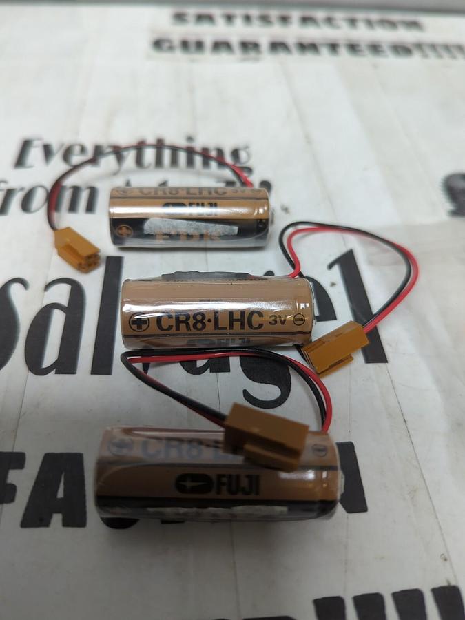 FUJI,CR8-LHC,LITHIUM BATTERY 3V LOT OF 3 NOS