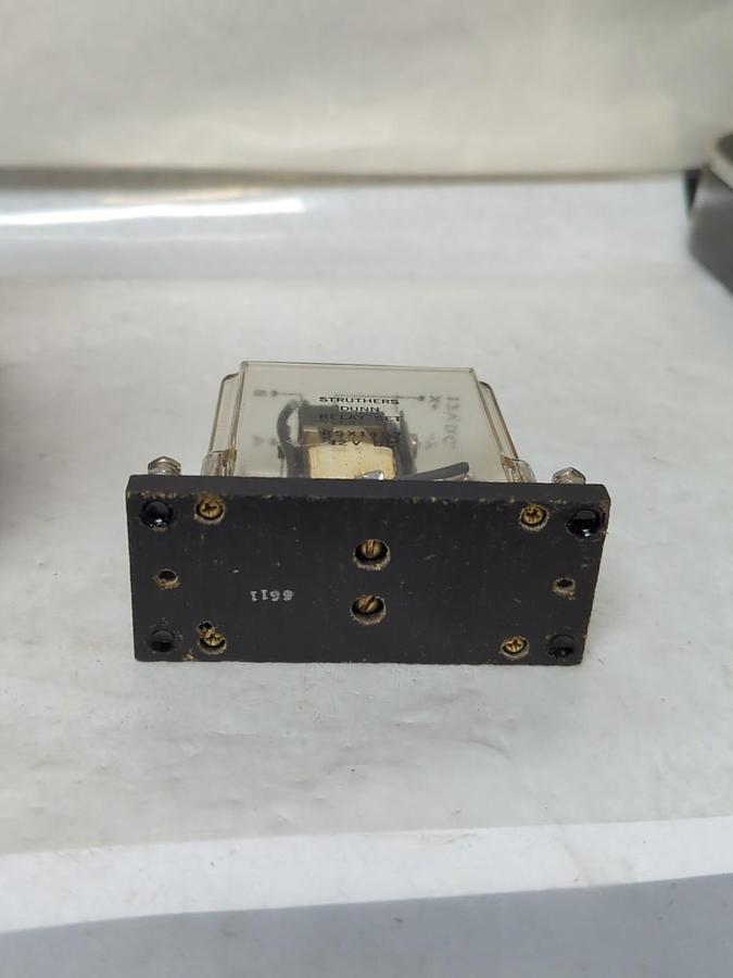 STRUTHER-DUNN,RSX1487,RELAY SET 12 VDC NOS