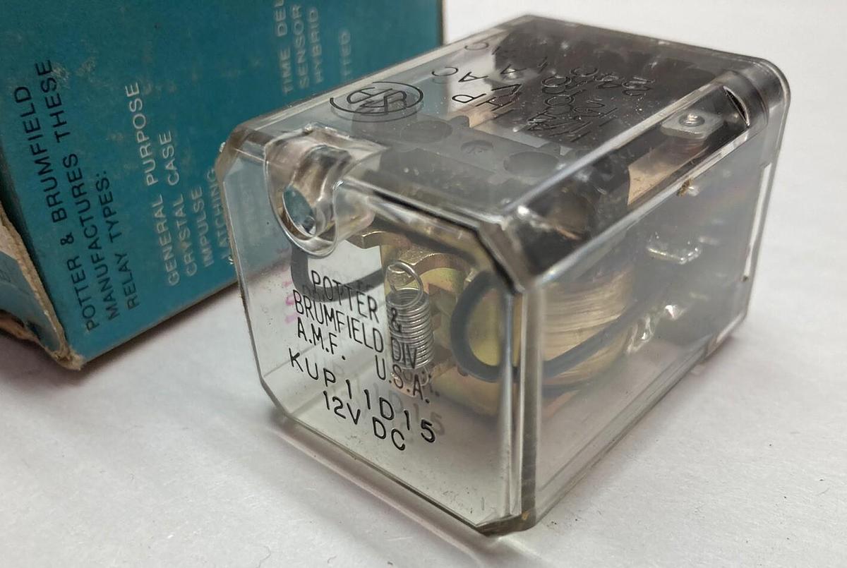 Potter & Brumfield,KUP11D15,Relay 10A 12VDC