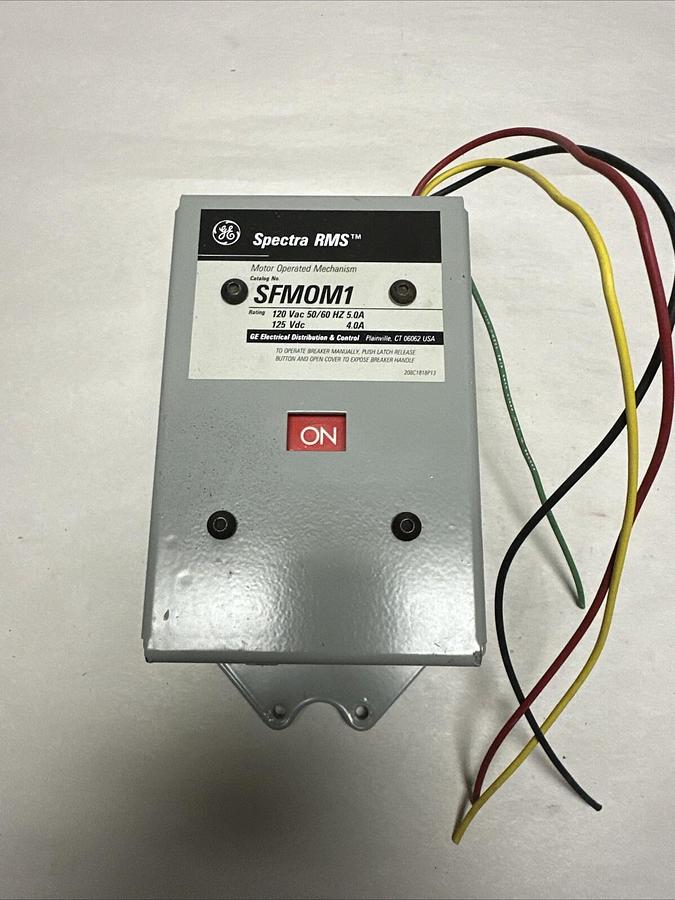 Used GE,SFMOM1,Spectra RMS 120 VAC 50/60HZ 5.0 A (G072)