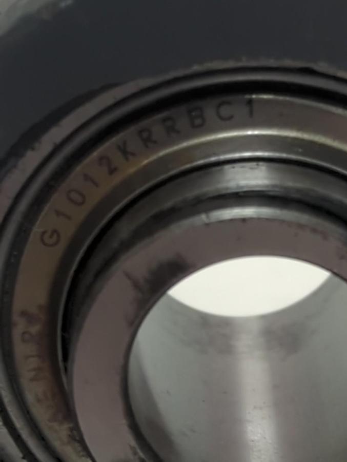 Used FAFNIR,G1012RRBC1,PILLOW BLOCK BEARING 3/4 INCH BORE PRE-OWNED