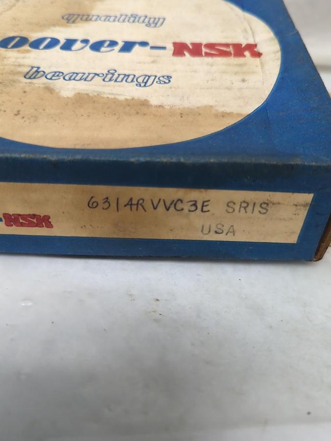 NSK,6314RVVC3E,DOUBLED SEALED BALL BEARING NOS