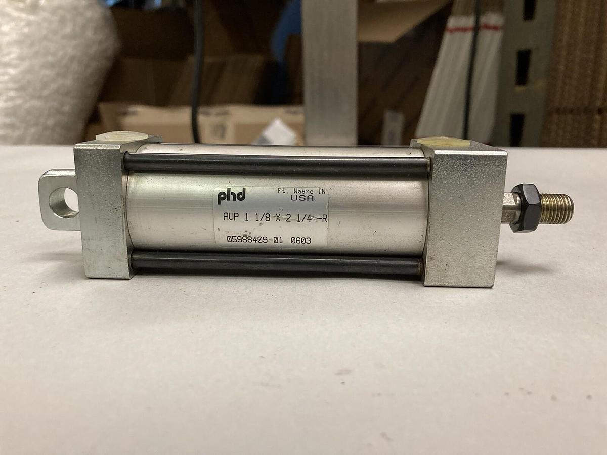 Used PHD,AVP 1-1/8 X 2-1/4,Pneumatic Cylinder