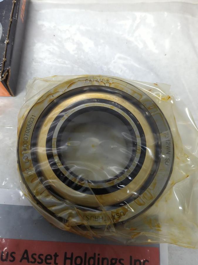 TIMKEN,7312WNSU,ANGULAR CONTACT ROLLER BEARING 60MM BORE NOS