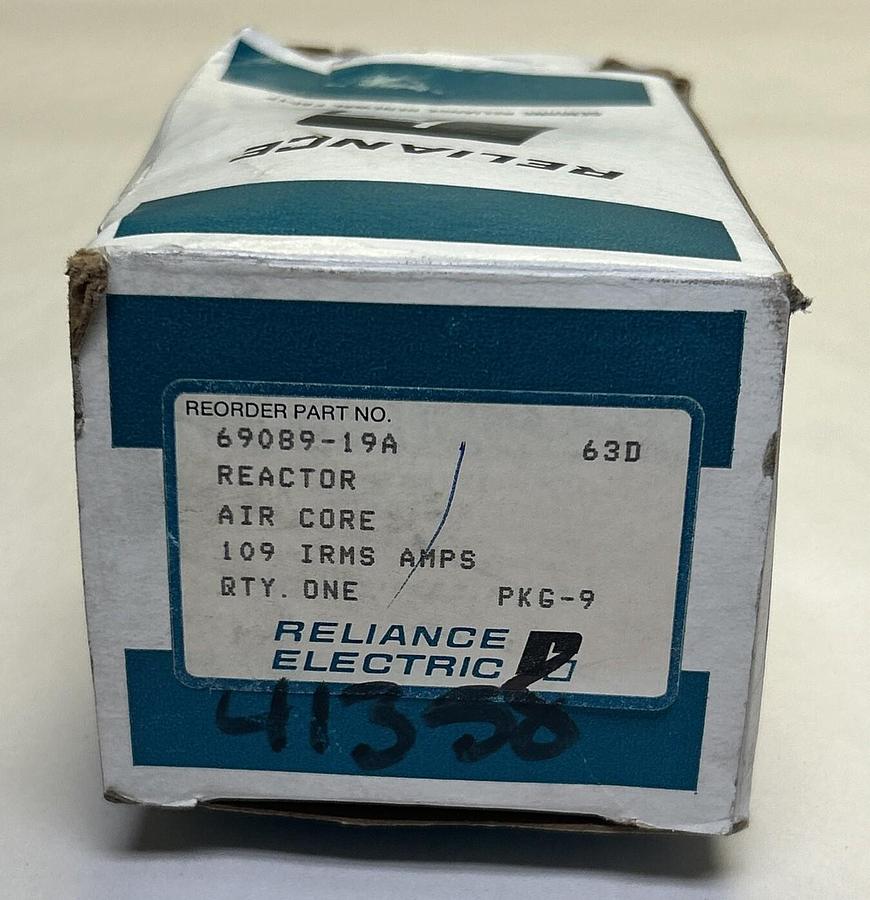 Used RELIANCE,6908919A,REACTOR COIL NOS