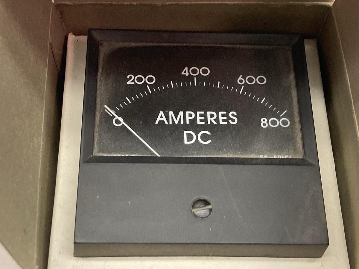 Simpson,M15539-3,DC Amperes Panel Mount Gauge 0-800A
