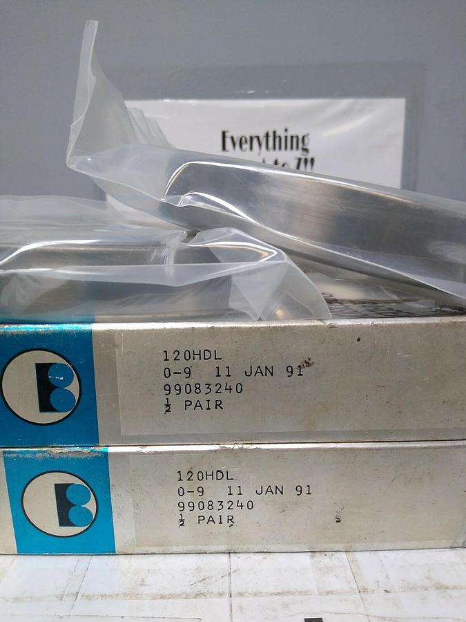 Used BARDEN,120HDL,Precision Ball Bearing Pair NOS
