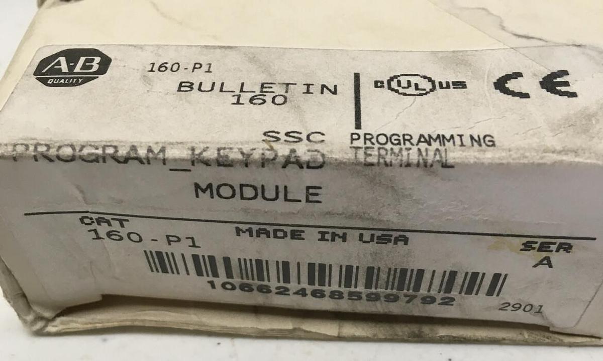 Allen-Bradley,160-P1,Sera Programming Module
