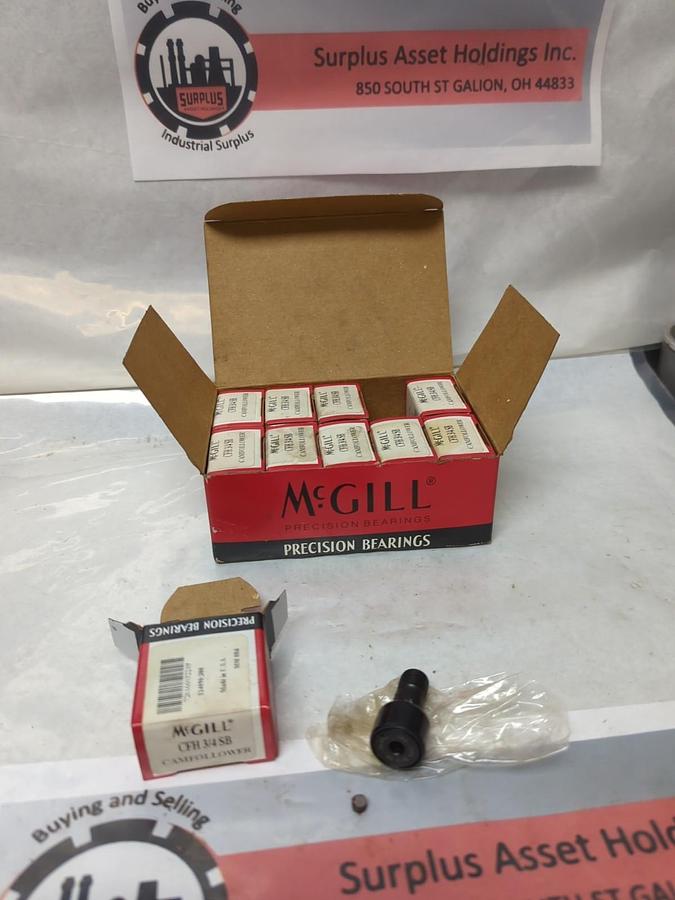 MCGILL,CFH-3/4SB,CAM FOLLOWER BOX OF 10 NOS
