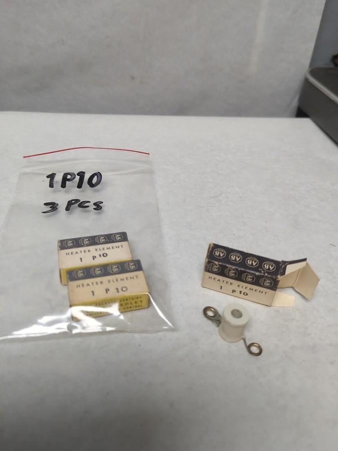 ALLEN BRADLEY,P10,HEATER ELEMENT LOT OF 3 NOS