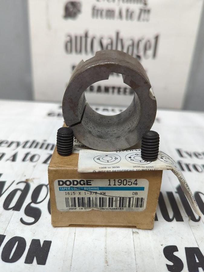 DODGE,119054 1615X1-3/8 KW,TAPER BUSHING NOS