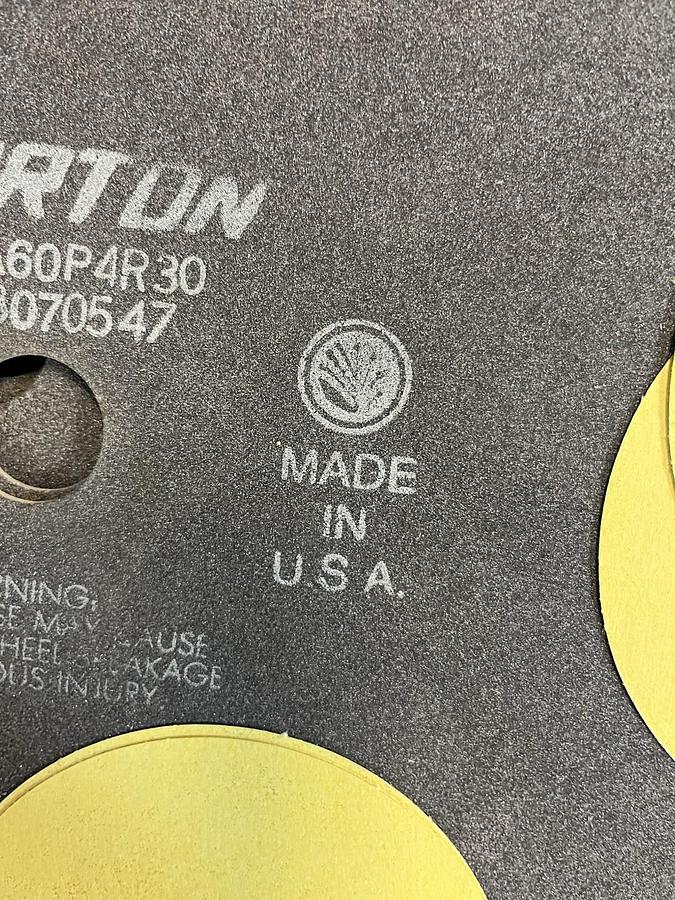 NORTON,57A60P4R30,CUT-OFF WHEEL 14X.093X1" BOX OF 10