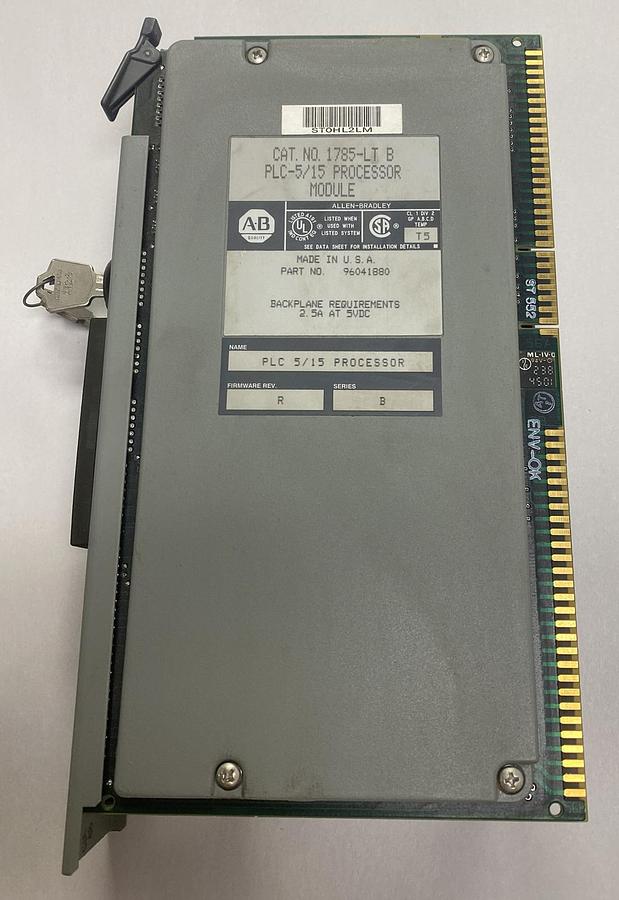 Used Allen-Bradley,1785-LT PLC 5/15,Processor